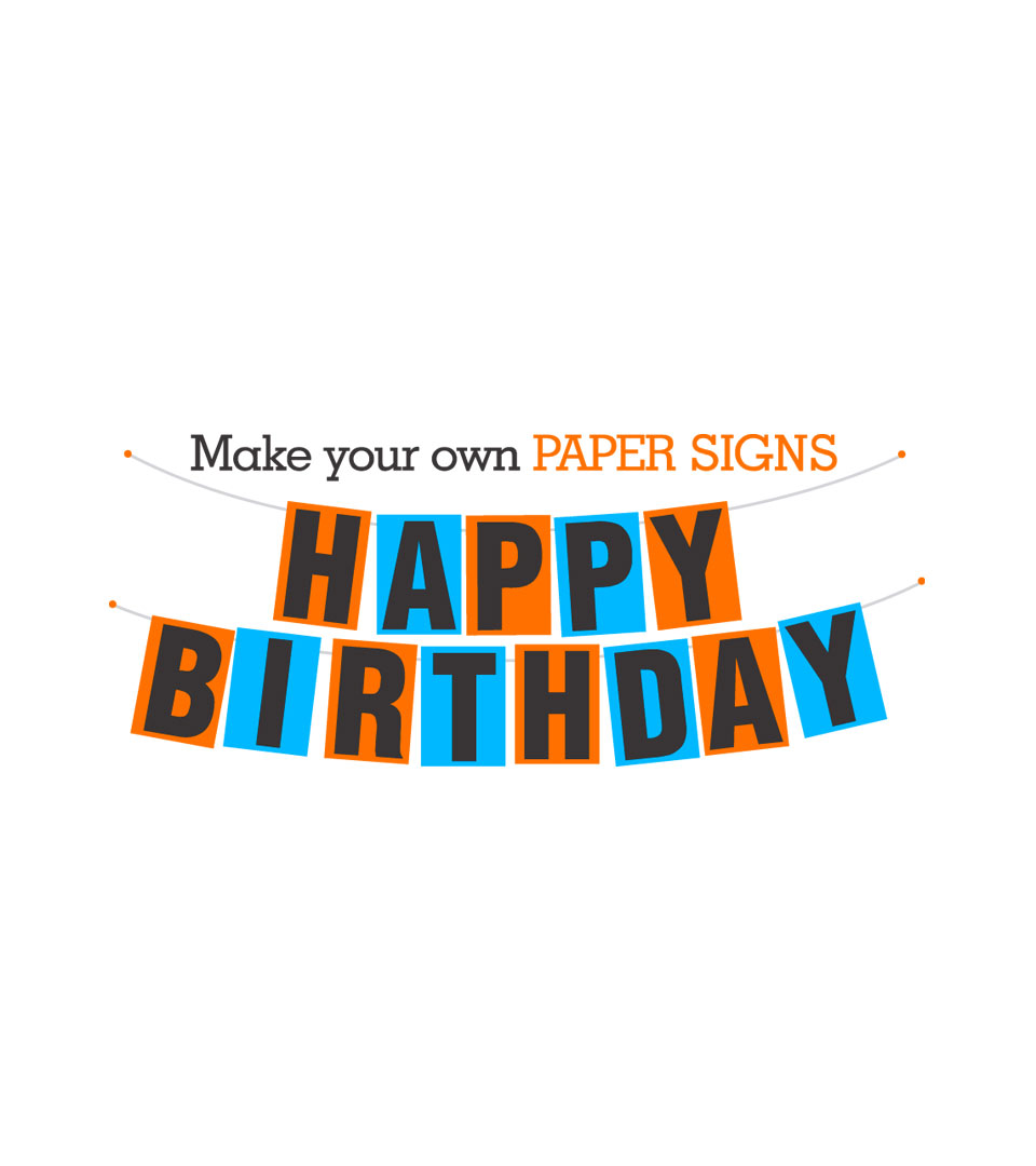 Giant Birthday Numbers Printable Templates