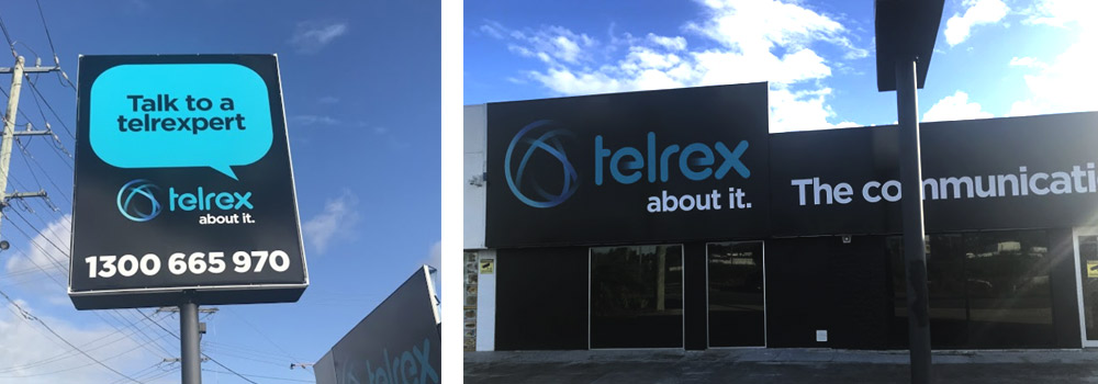 Telrex signs